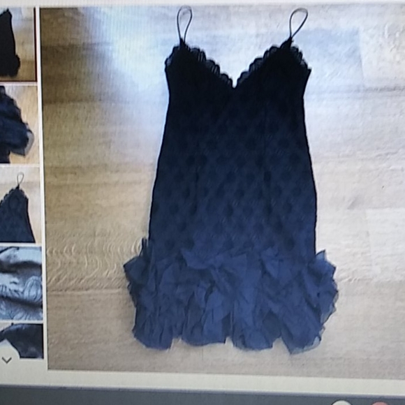 Vintage Milly of New York Guipure Midi Dress 6 - Picture 1 of 4